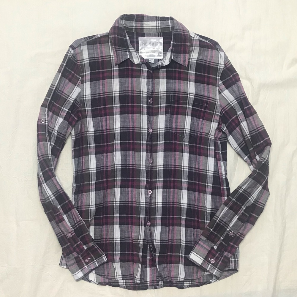 Joe’s Jeans unisex plaid shirt